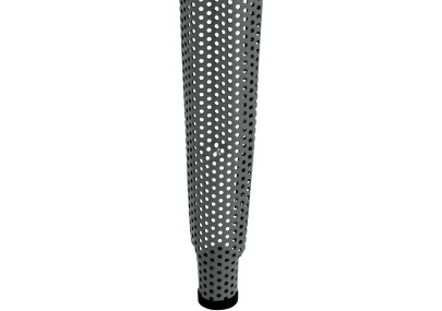 Ensemble de 4 tabourets de bar Fletcher, gris