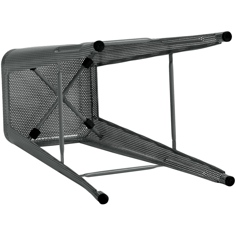 Ensemble de 4 tabourets de bar Fletcher gris