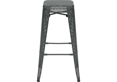 Ensemble de 4 tabourets de bar Fletcher, gris