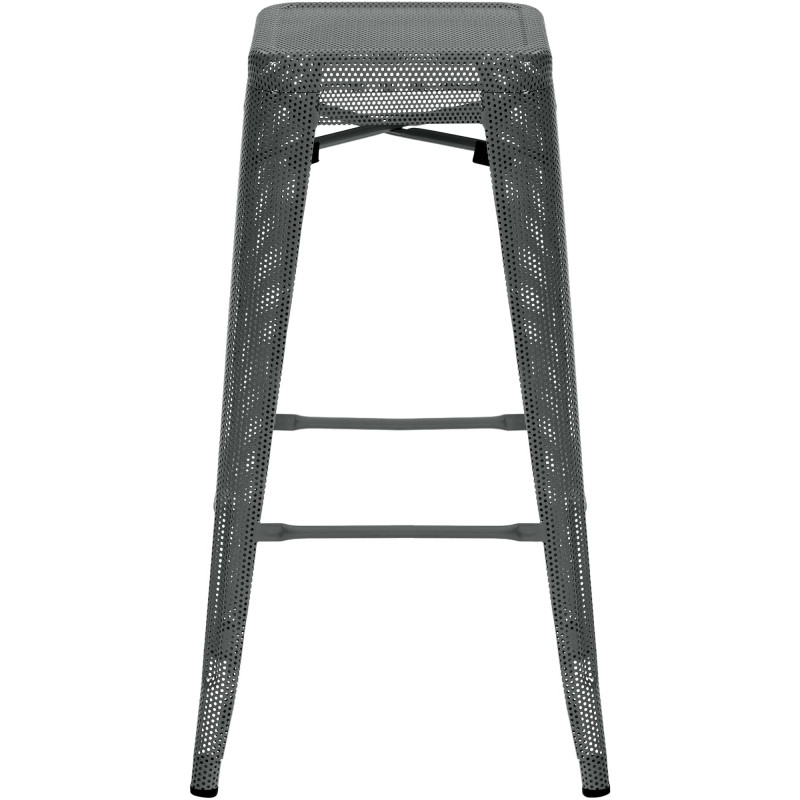 Ensemble de 4 tabourets de bar Fletcher gris