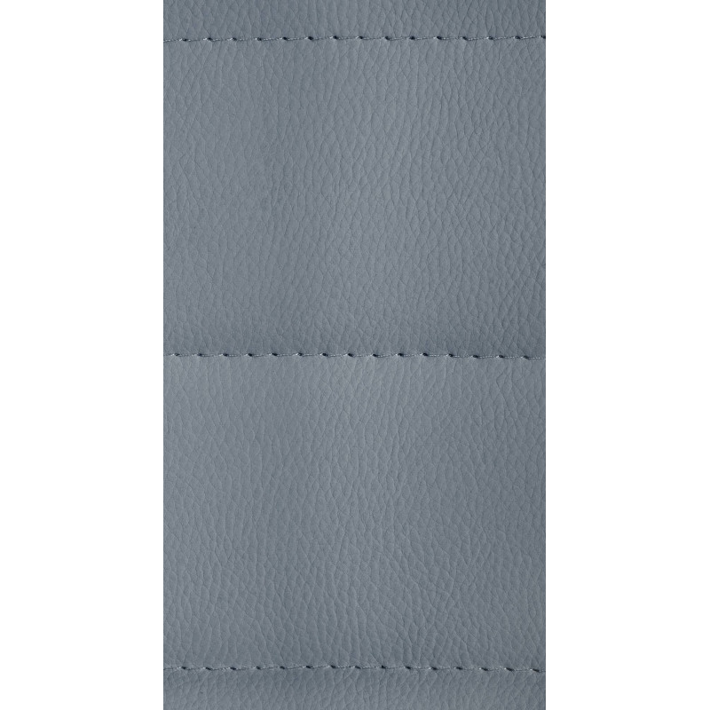 Ensemble de 2 tabourets de bar Lex en similicuir W gris