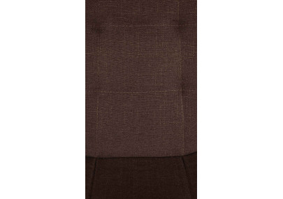 Tabouret de bar Elmore, tissu B, marron