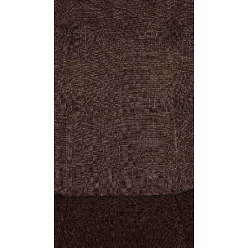 Tabouret de bar Elmore, tissu B, marron