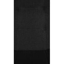 Tabouret de bar Elmore, tissu B noir