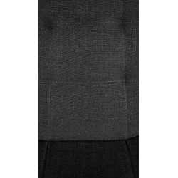 Tabouret de bar Elmore, tissu C, gris foncé