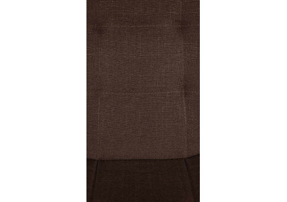 Banqueta de bar Elmore, em tecido, marrom