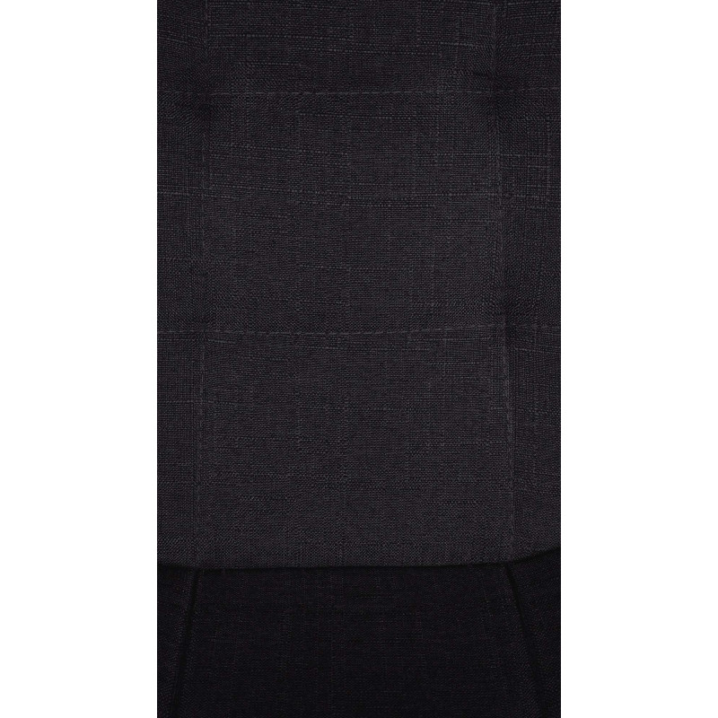 Tabouret de bar Elmore, tissu W, noir