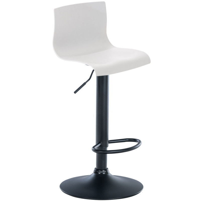 Tabouret de bar Hoover B blanc