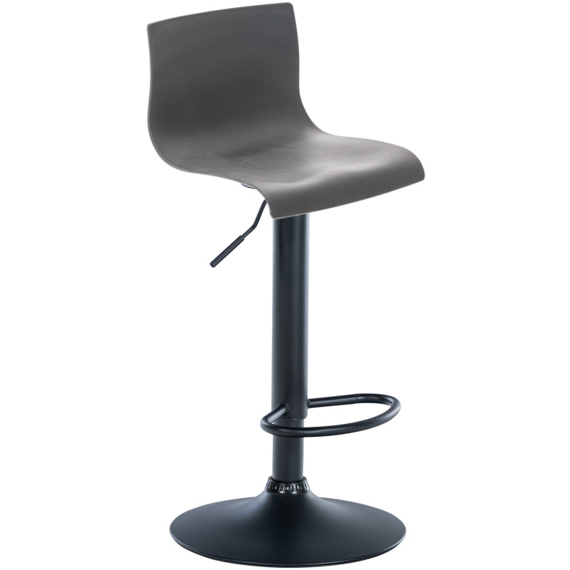 Tabouret de bar gris Hoover B