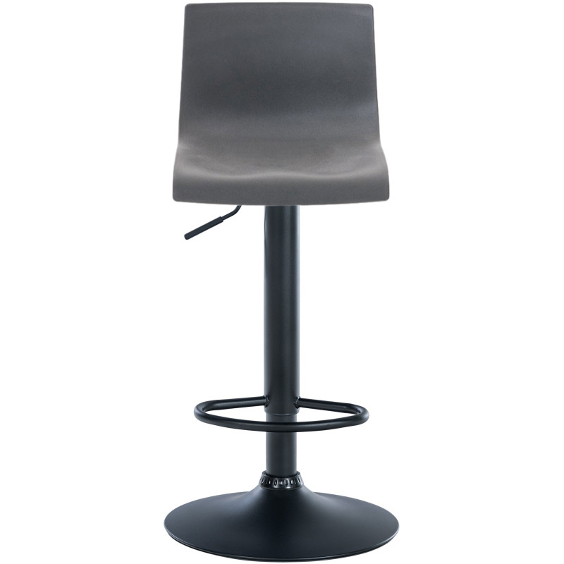 Tabouret de bar gris Hoover B