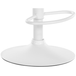 Banqueta de bar branca Hoover W