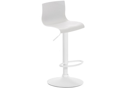 Taburete de bar blanco Hoover W