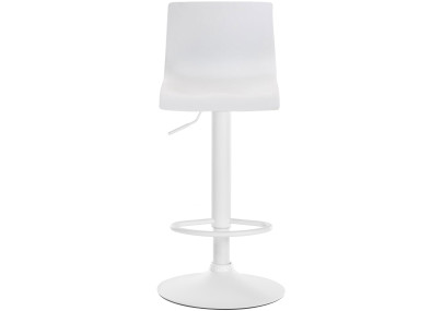 Sgabello da bar bianco Hoover W