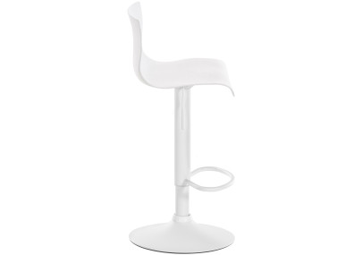 Taburete de bar blanco Hoover W