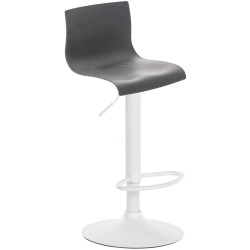 Tabouret de bar gris Hoover W