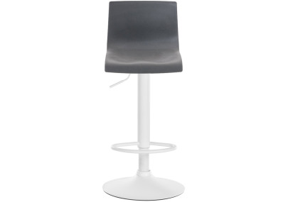 Tabouret de bar gris Hoover W