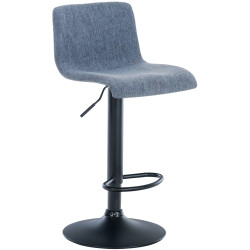 Tabouret de bar Hoover, tissu B bleu