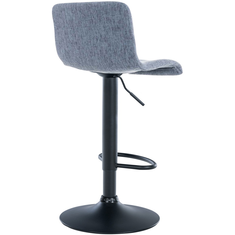 Tabouret de bar Hoover, tissu B bleu