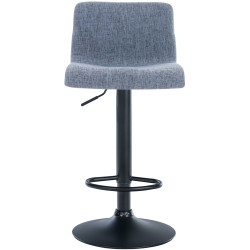 Tabouret de bar Hoover, tissu B bleu