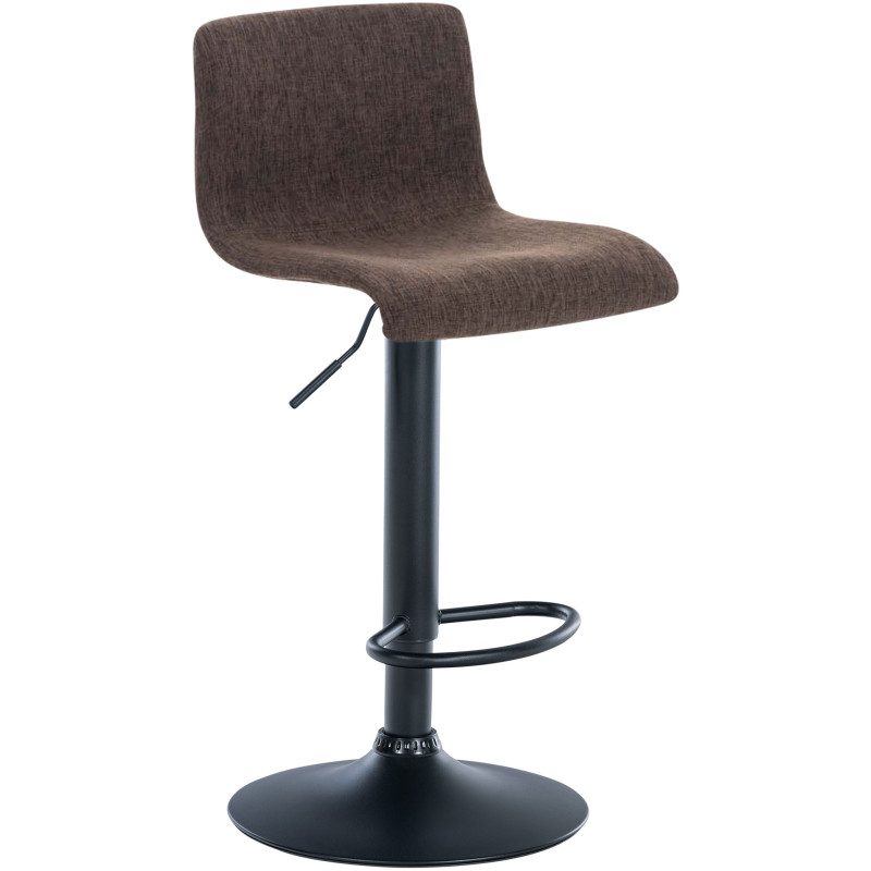 Tabouret de bar Hoover, tissu B, marron