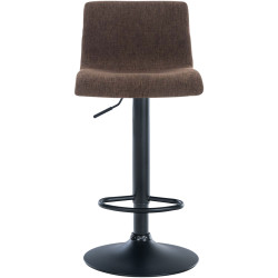 Tabouret de bar Hoover, tissu B, marron