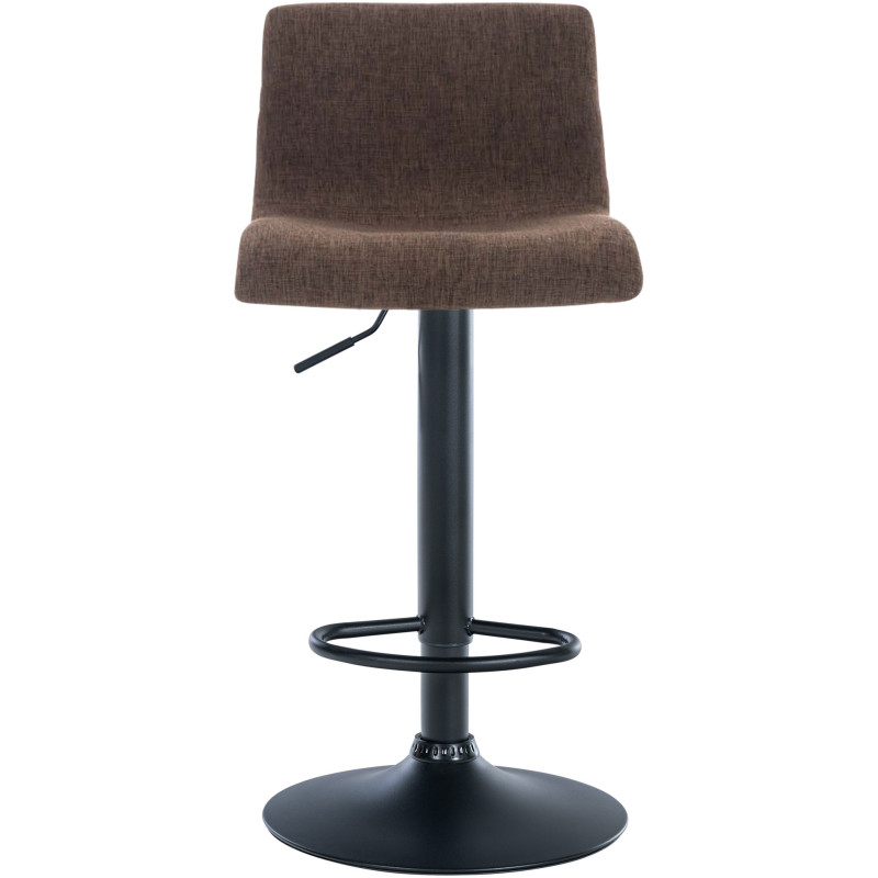 Tabouret de bar Hoover, tissu B brun
