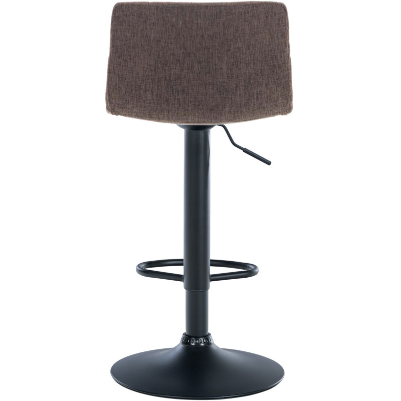 Tabouret de bar Hoover, tissu B brun