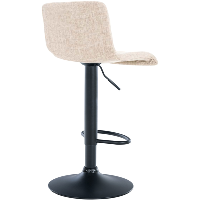 Tabouret de bar Hoover, tissu B crème