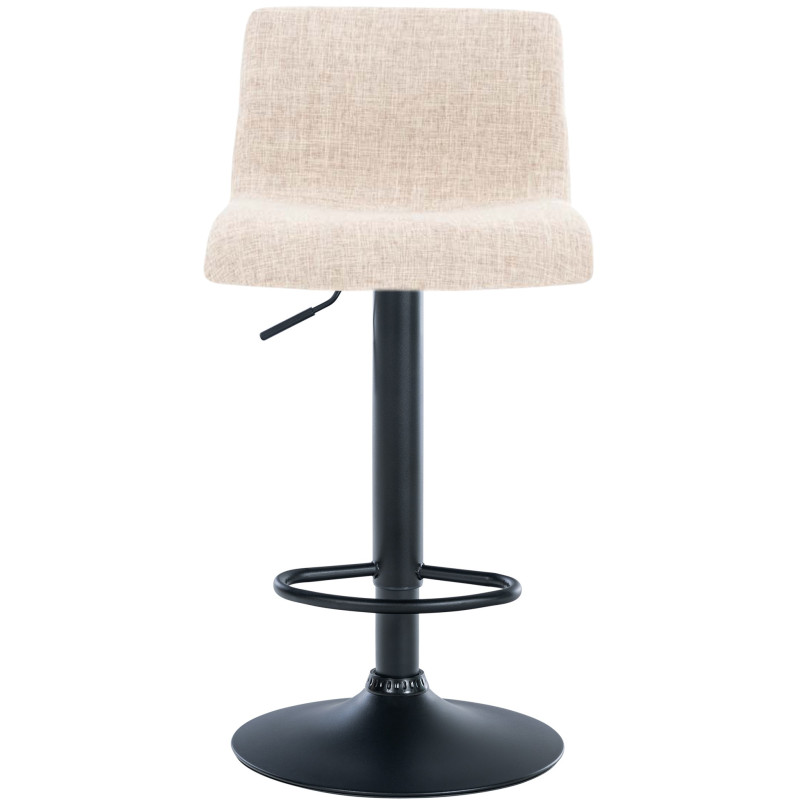 Tabouret de bar Hoover, tissu B crème