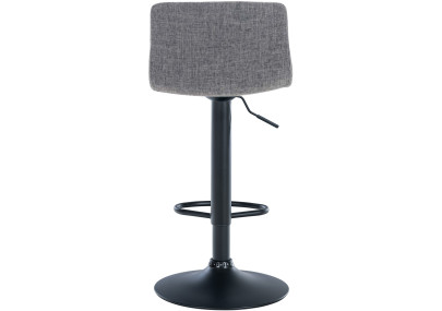 Tabouret de bar Hoover, tissu B, gris clair
