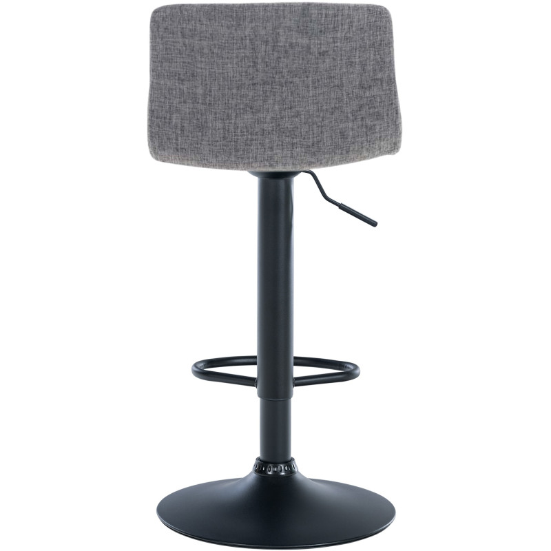 Tabouret de bar Hoover, tissu B gris clair