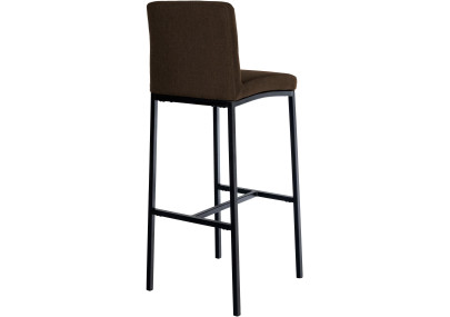 Banqueta de bar Freeport, tecido B, marrom