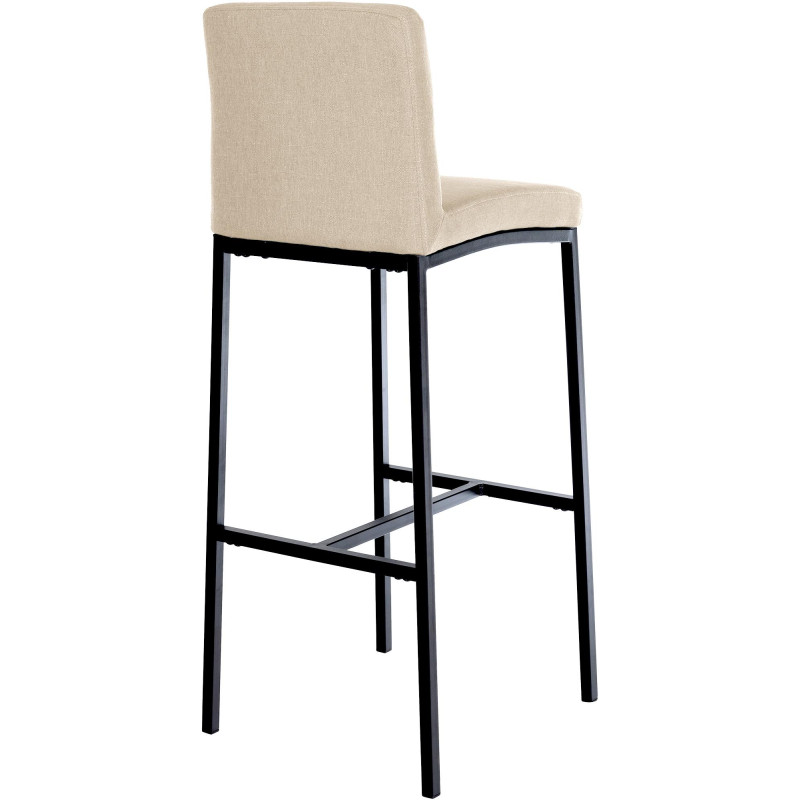 Tabouret de bar Freeport, tissu B crème