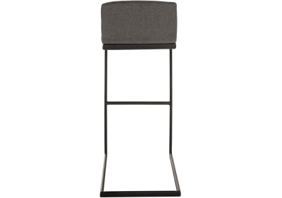 Tabouret de bar Newport, tissu B, gris foncé