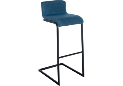 Tabouret de bar Newport, tissu B, bleu
