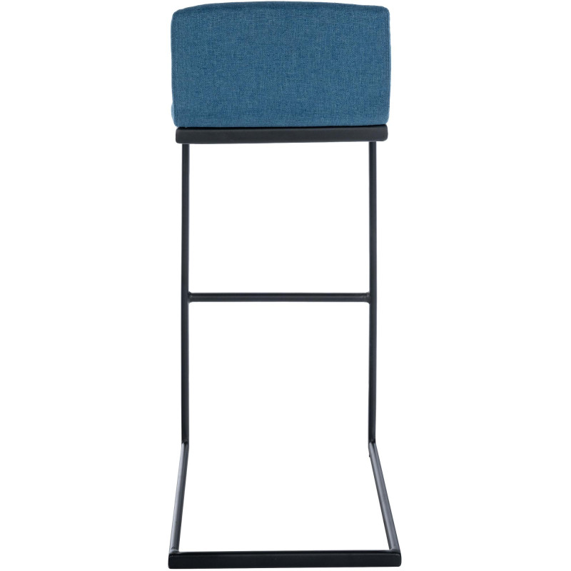 Tabouret de bar Newport, tissu B bleu