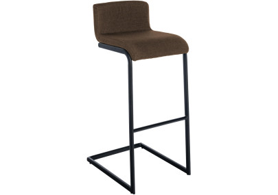 Tabouret de bar Newport, tissu B, marron