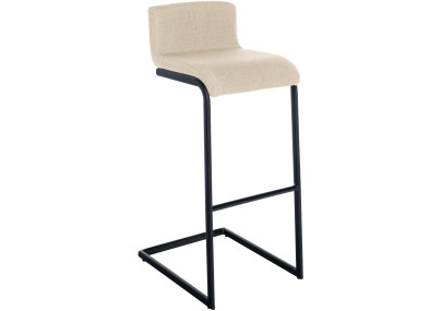 Tabouret de bar Newport, tissu B, crème