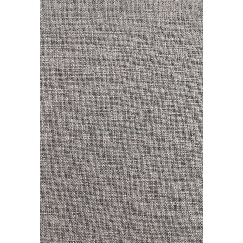 Conjunto de 2 banquetas Grant, tecido cinza