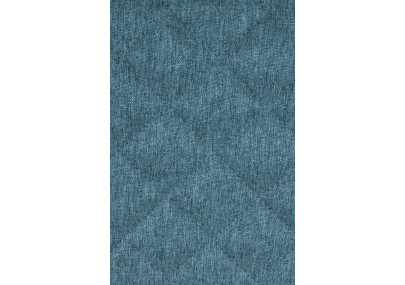 Taburete de bar Kasson, tela azul