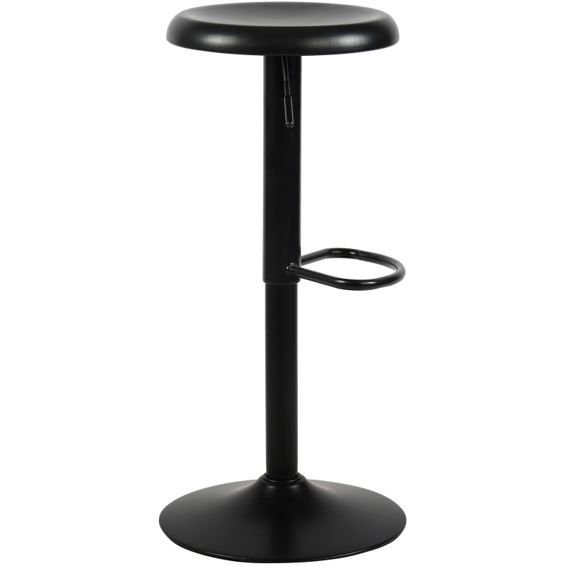 Tabouret de bar Williston, noir