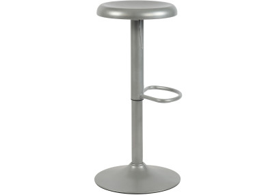 Taburete de bar plateado Williston