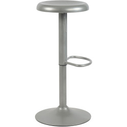 Tabouret de bar argenté Williston