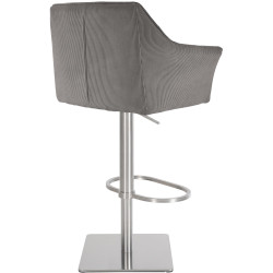 Tabouret de bar Damaso E Cord taupe
