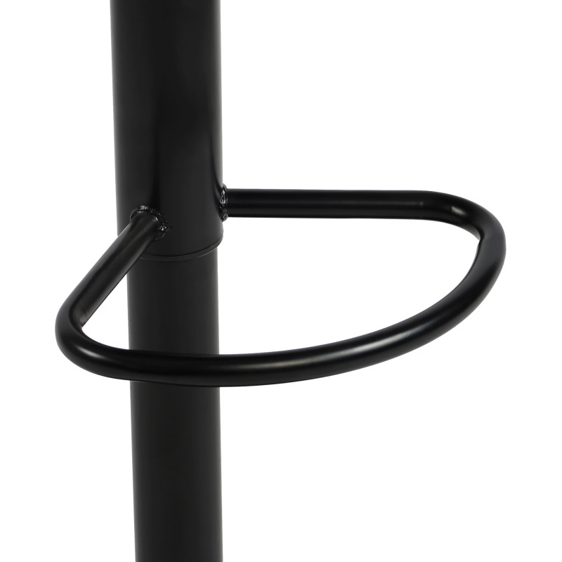 Lot de 2 tabourets de bar Williston, noirs