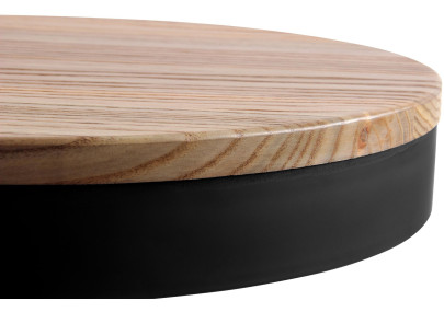 Conjunto de 2 taburetes de bar Pitas natural