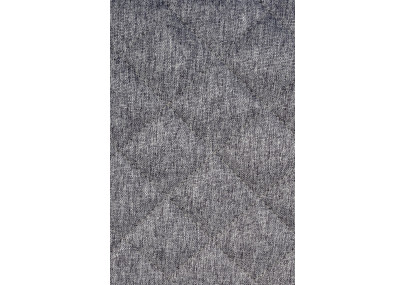 Lot de 2 tabourets de bar Kasson, revêtement en tissu gris