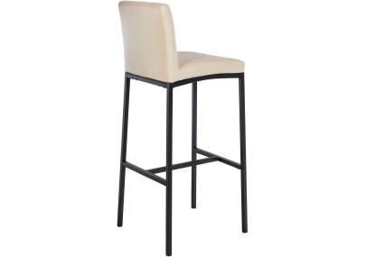 Coppia di sgabelli da bar Freeport in similpelle color crema B