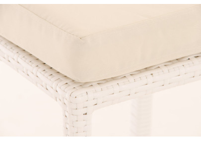 Taburete de bar creme branco Mari branco