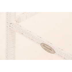 Taburete de bar blanco crema Mari blanco